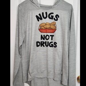NEW Nugs Not Drugs Hoodie Large